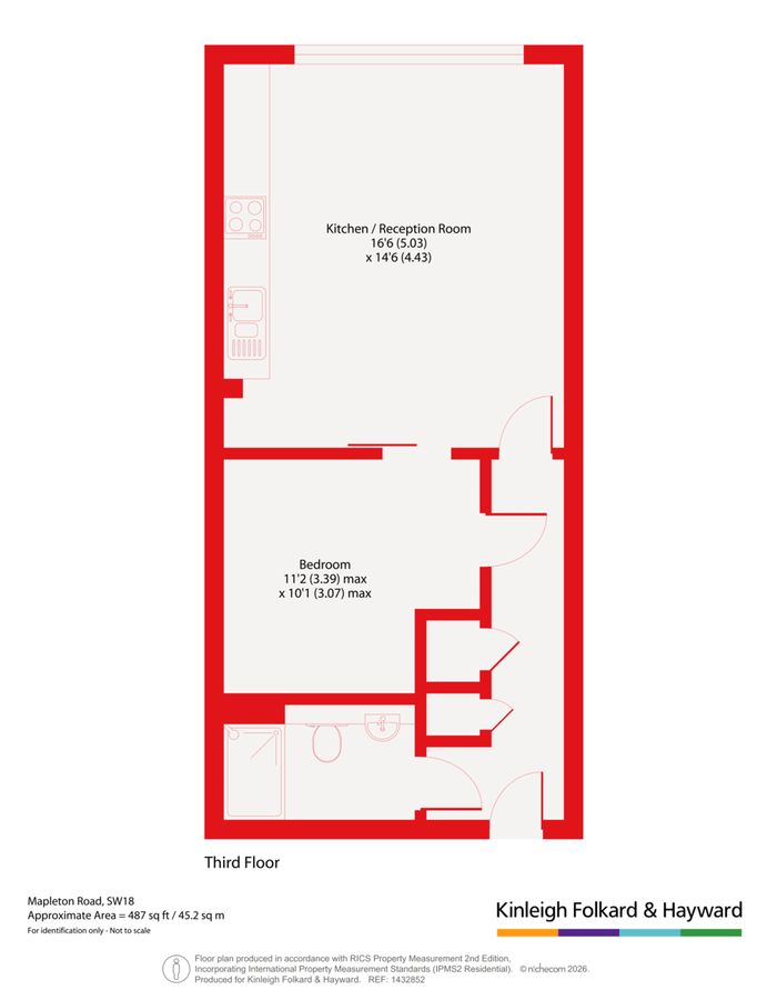 Квартира в Лондоне, Великобритания, 45 м² - фото 7
