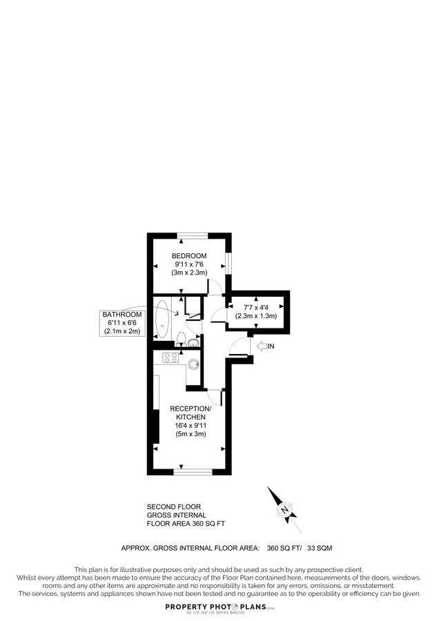 Квартира в Лондоне, Великобритания, 33 м² - фото 7