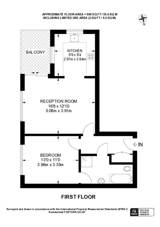 Квартира в Лондоне, Великобритания, 55 м² - фото 8