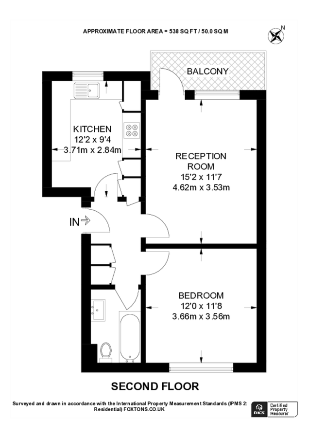 Квартира в Лондоне, Великобритания, 50 м² - фото 8