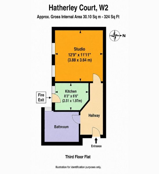 Квартира в Лондоне, Великобритания, 30 м² - фото 8