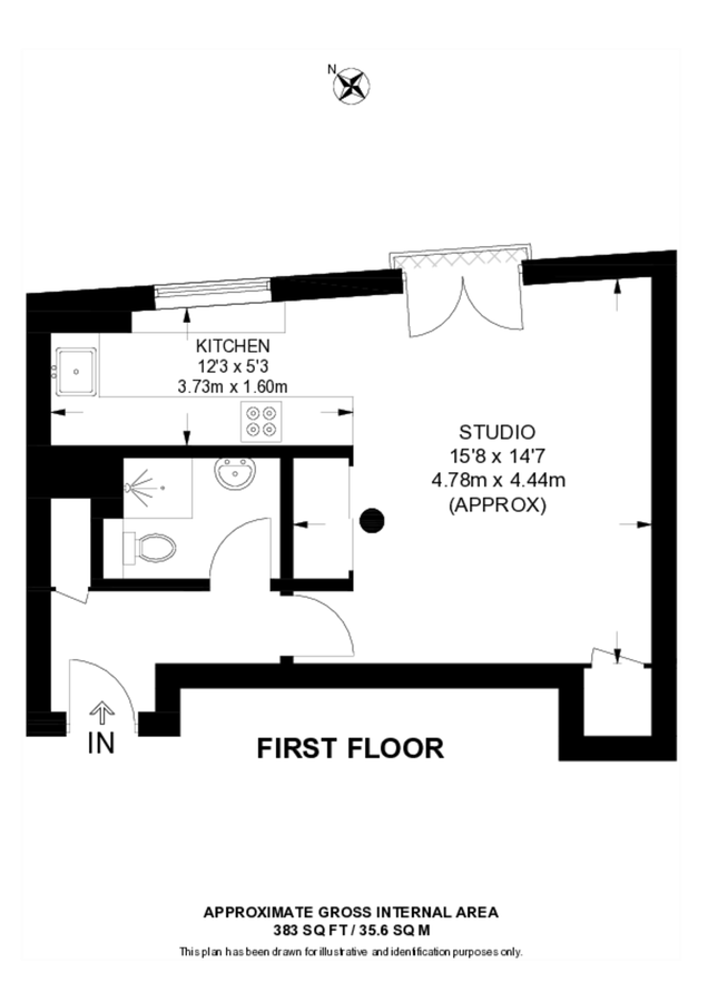 Квартира в Лондоне, Великобритания, 36 м² - фото 8