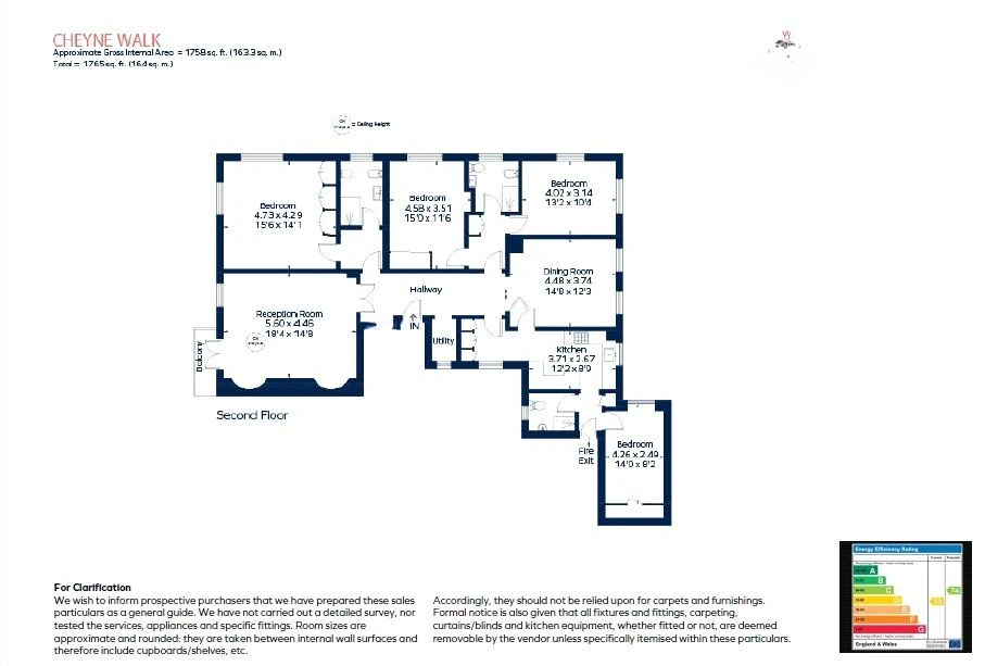 Квартира в Лондоне, Великобритания, 163 м² - фото 9