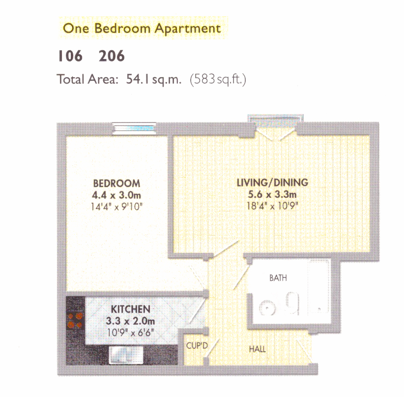 Квартира в Лондоне, Великобритания, 54 м² - фото 9