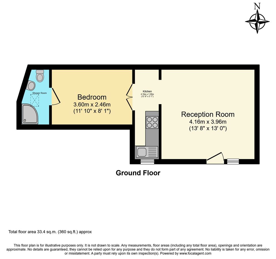Квартира в Лондоне, Великобритания, 33 м² - фото 9