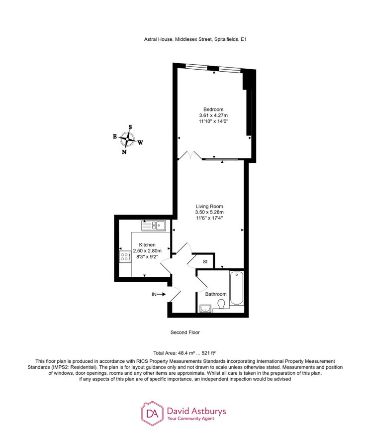 Квартира в Лондоне, Великобритания, 48 м² - фото 10