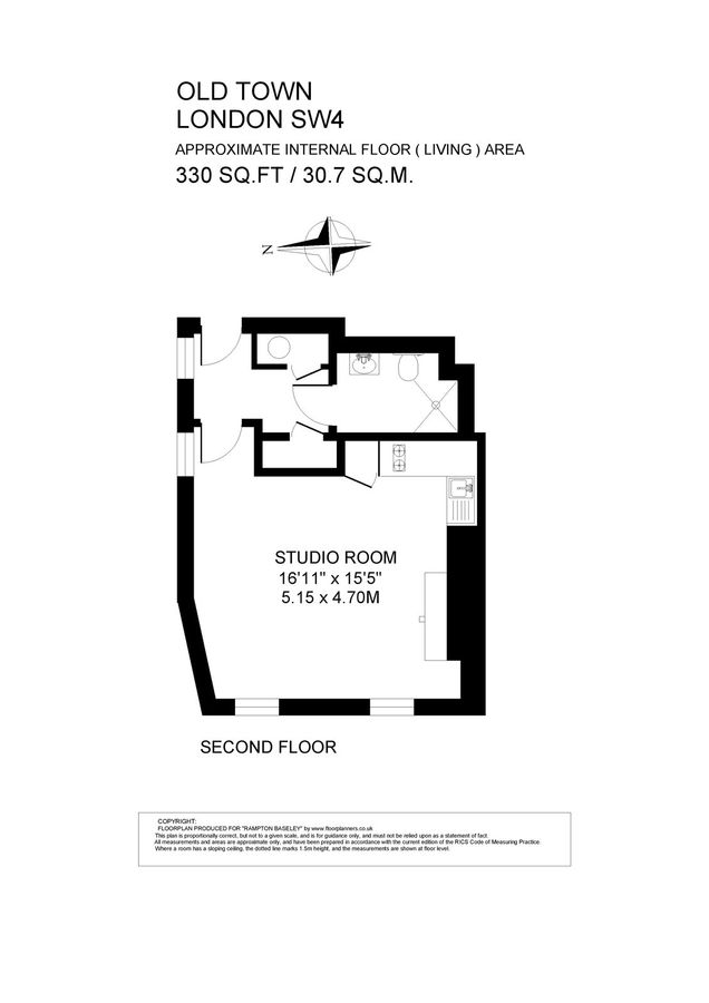 Квартира в Лондоне, Великобритания, 31 м² - фото 10