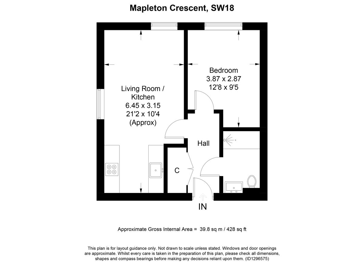 Квартира в Лондоне, Великобритания, 40 м² - фото 10