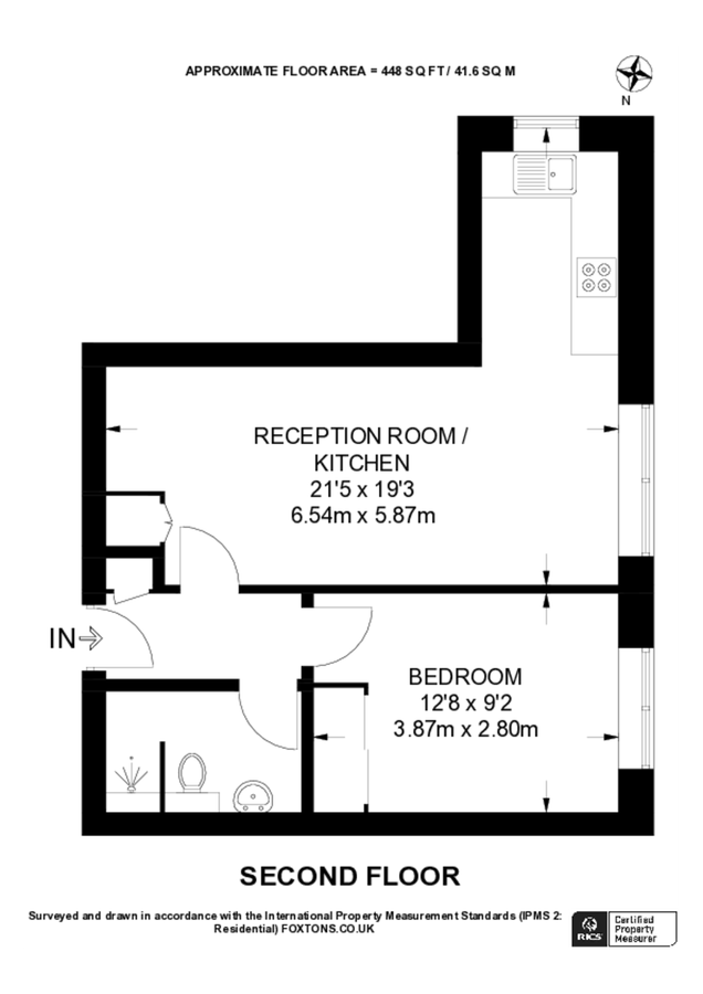 Квартира в Лондоне, Великобритания, 42 м² - фото 10