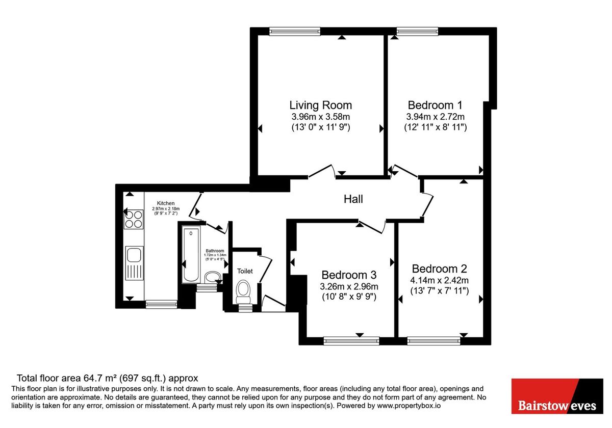 Квартира в Лондоне, Великобритания, 65 м² - фото 10