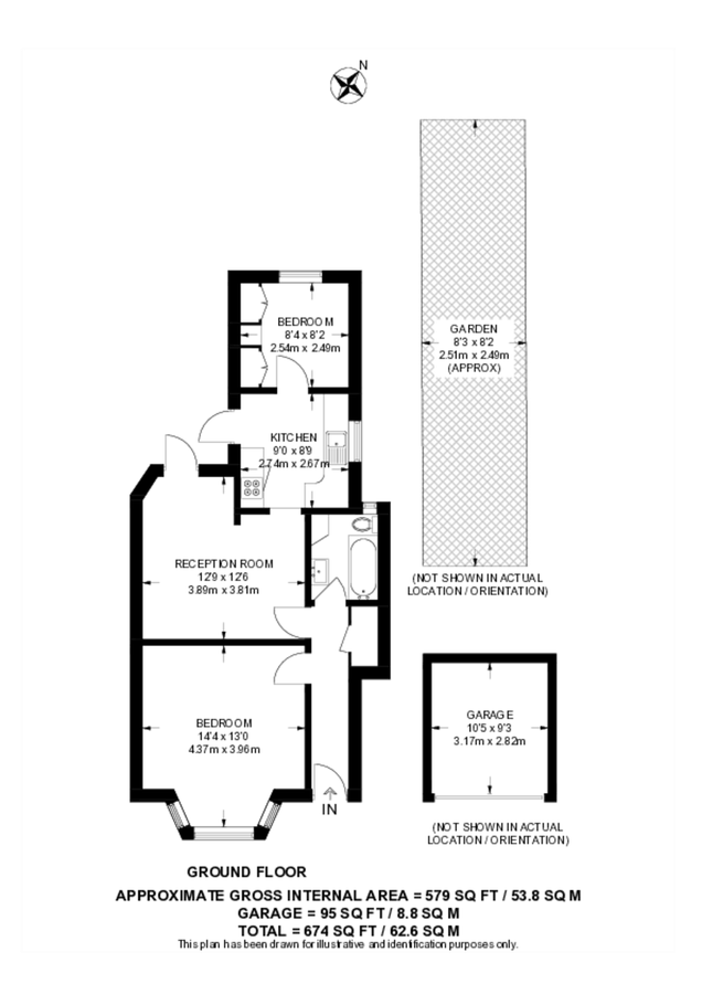 Квартира в Лондоне, Великобритания, 63 м² - фото 11
