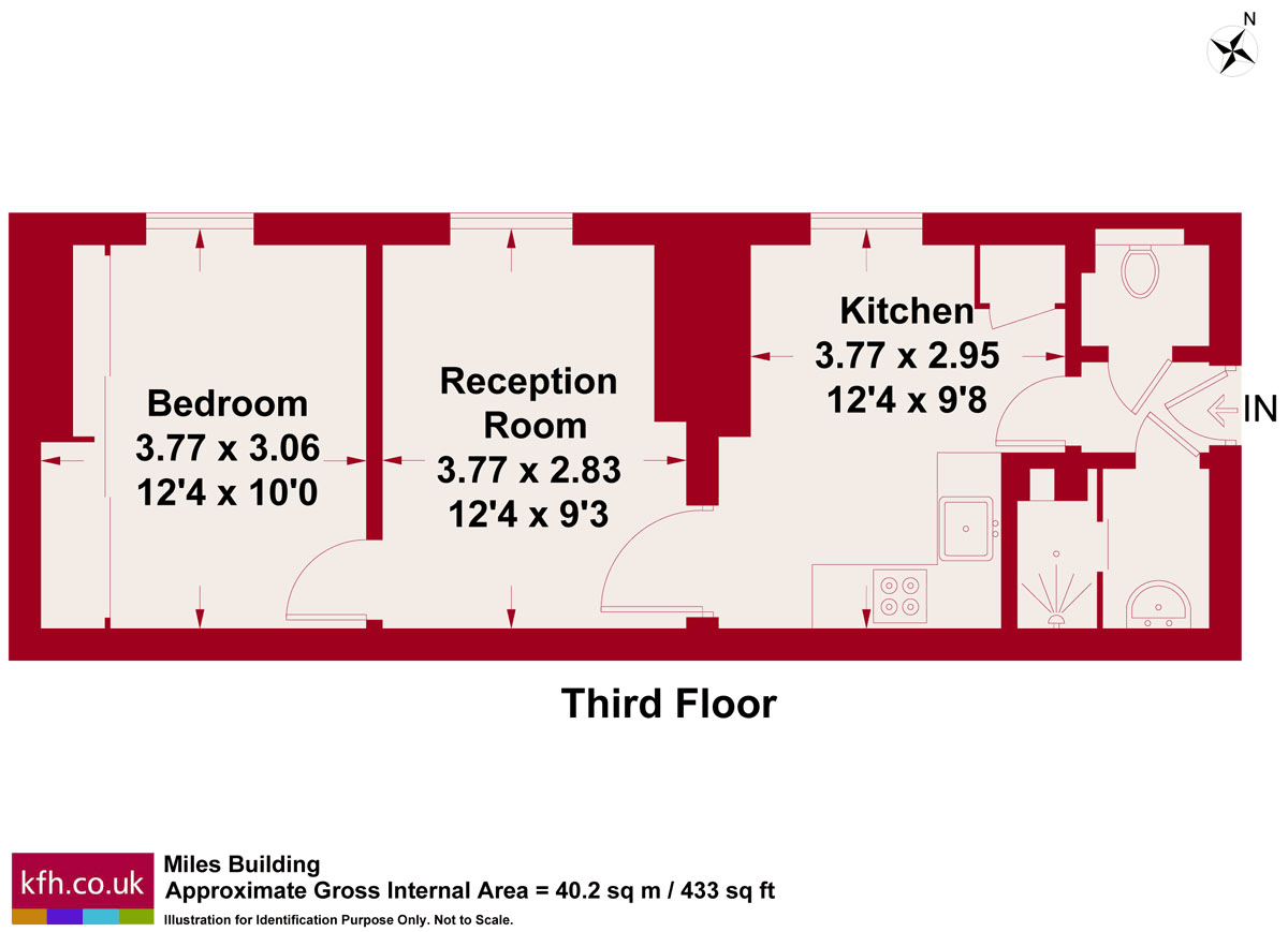 Квартира в Лондоне, Великобритания, 40 м² - фото 11