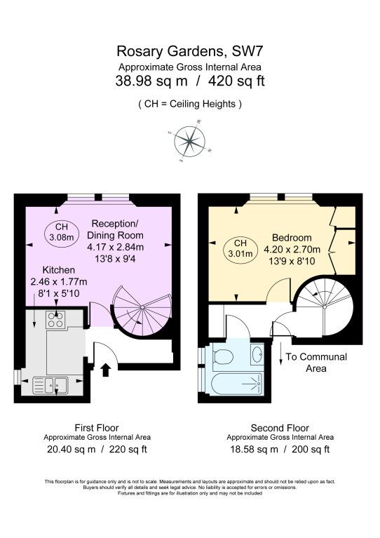 Квартира в Лондоне, Великобритания, 39 м² - фото 11