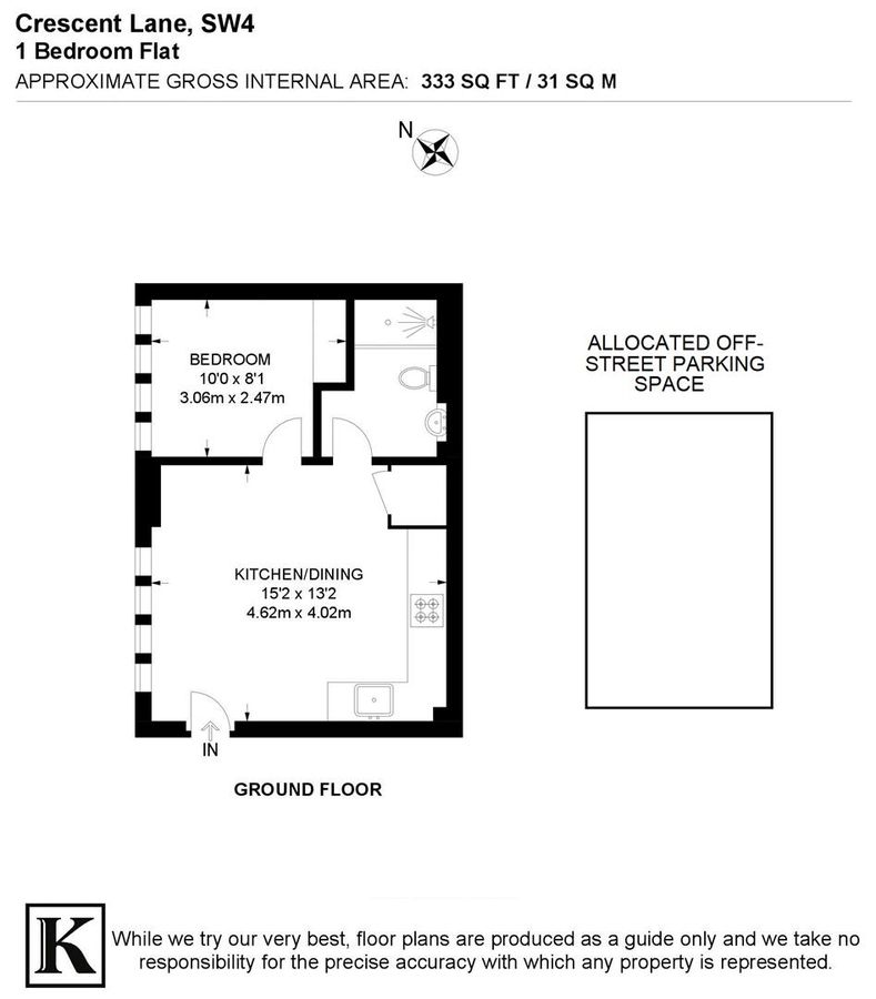Квартира в Лондоне, Великобритания, 31 м² - фото 12