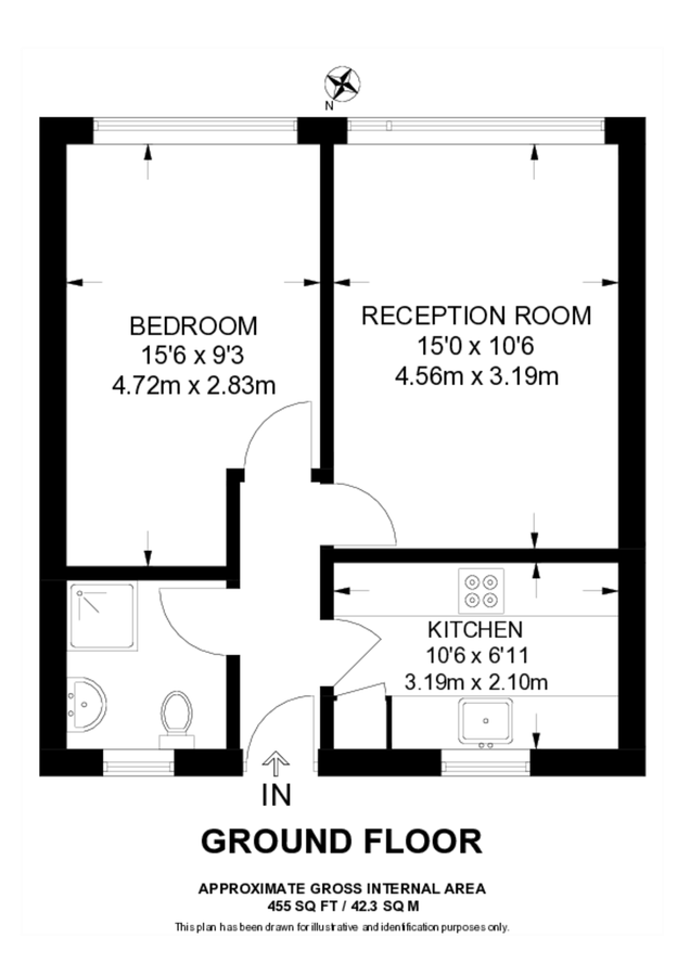Квартира в Лондоне, Великобритания, 42 м² - фото 12