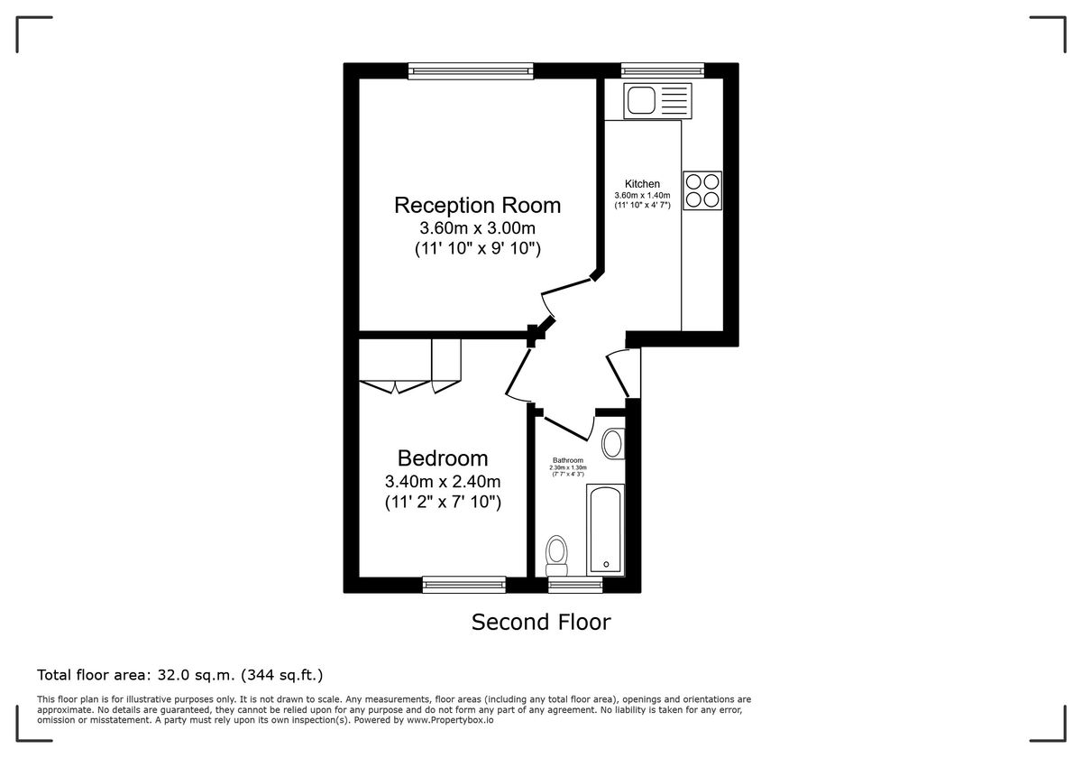 Квартира в Лондоне, Великобритания, 32 м² - фото 12