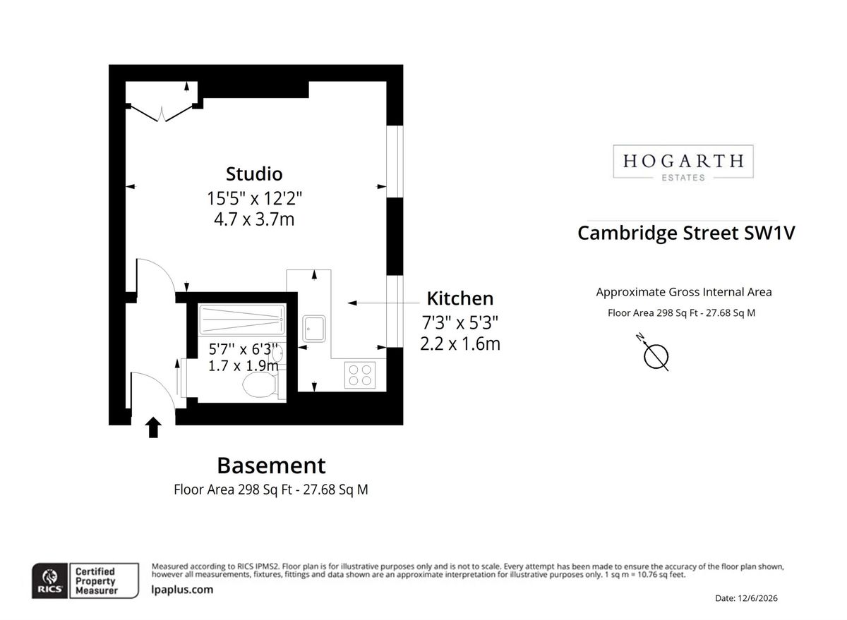 Квартира в Лондоне, Великобритания, 28 м² - фото 12
