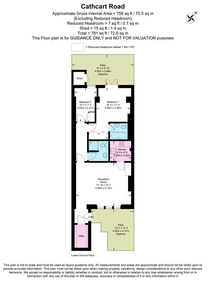 Квартира в Лондоне, Великобритания, 71 м² - фото 13