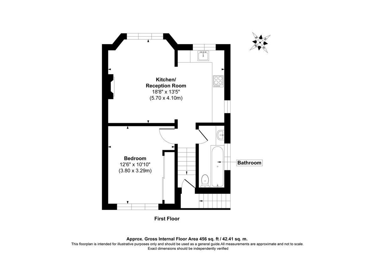 Квартира в Лондоне, Великобритания, 42 м² - фото 13