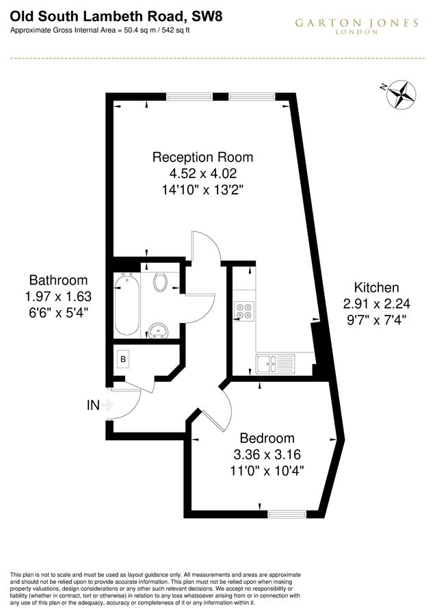 Квартира в Лондоне, Великобритания, 50 м² - фото 14