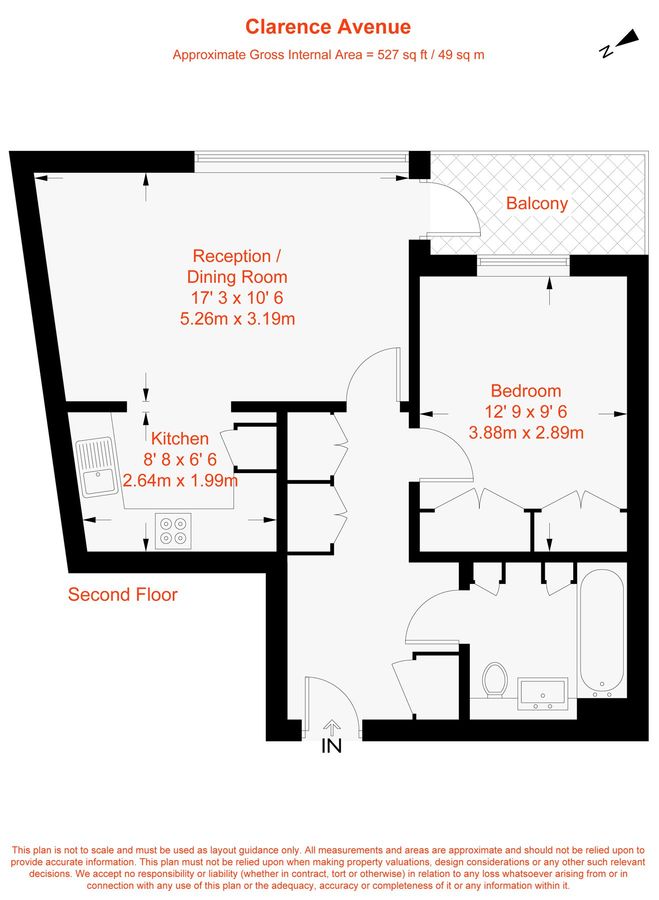 Квартира в Лондоне, Великобритания, 49 м² - фото 15
