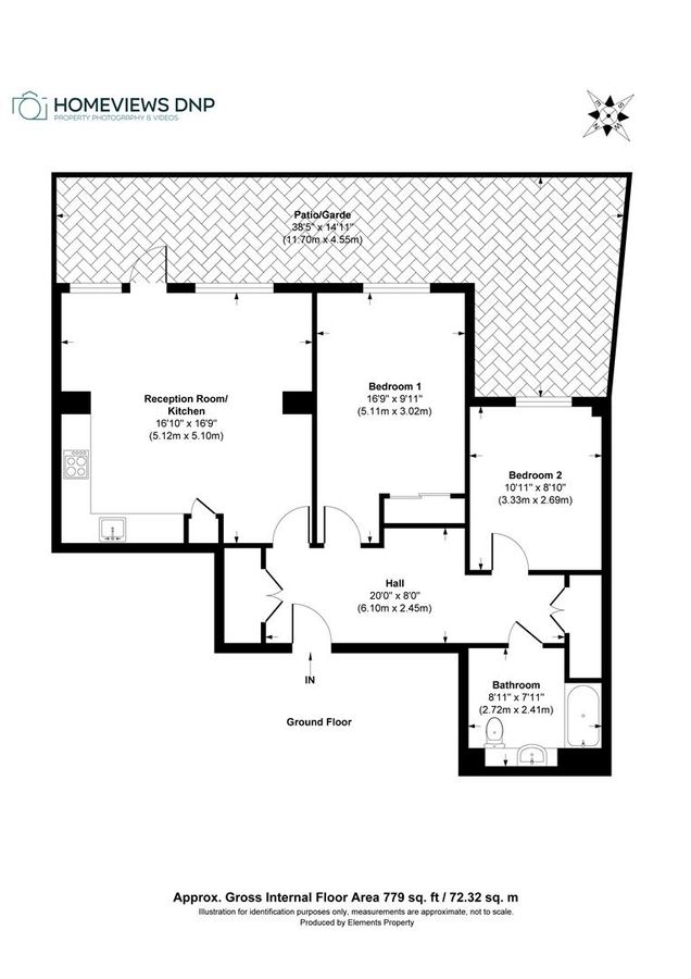 Квартира в Лондоне, Великобритания, 72 м² - фото 15