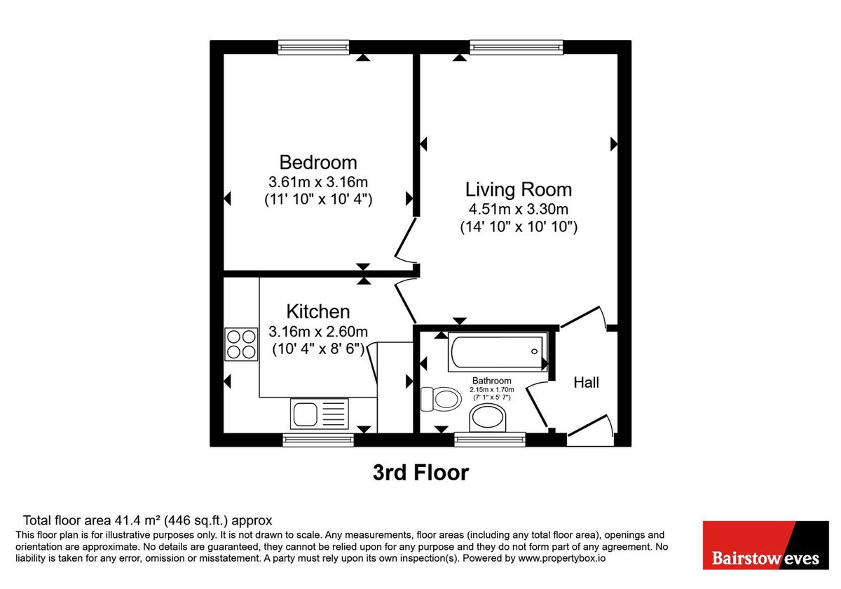 Квартира в Лондоне, Великобритания, 41 м² - фото 16