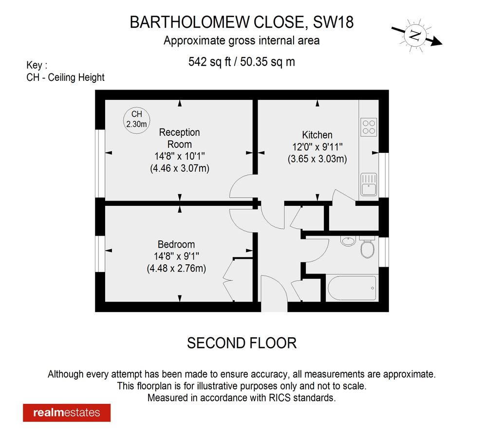Квартира в Лондоне, Великобритания, 50 м² - фото 16