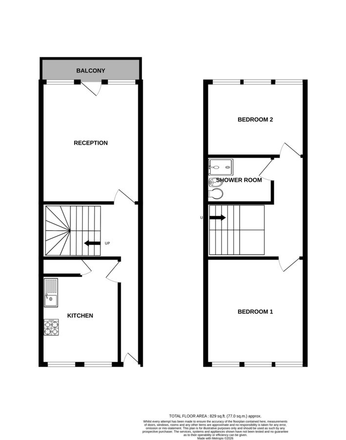 Квартира в Лондоне, Великобритания, 77 м² - фото 11