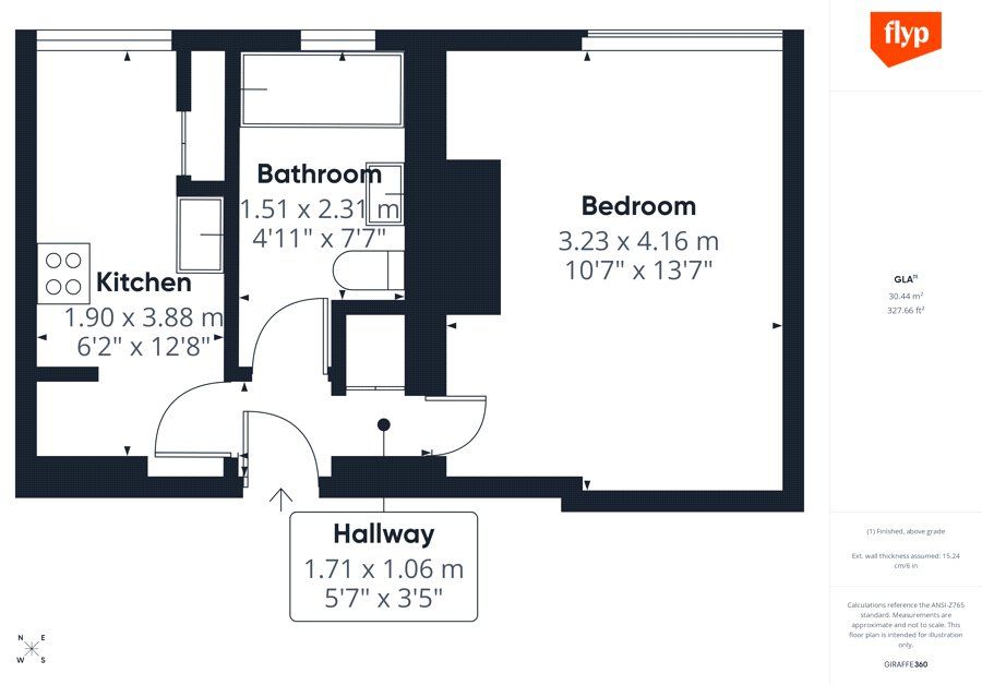 Квартира в Лондоне, Великобритания, 30 м² - фото 16