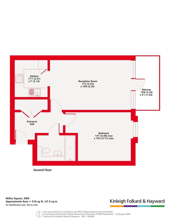 Квартира в Лондоне, Великобритания, 48 м² - фото 17