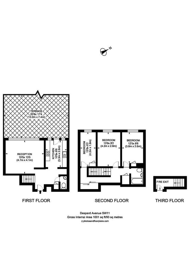 Квартира в Лондоне, Великобритания, 93 м² - фото 17