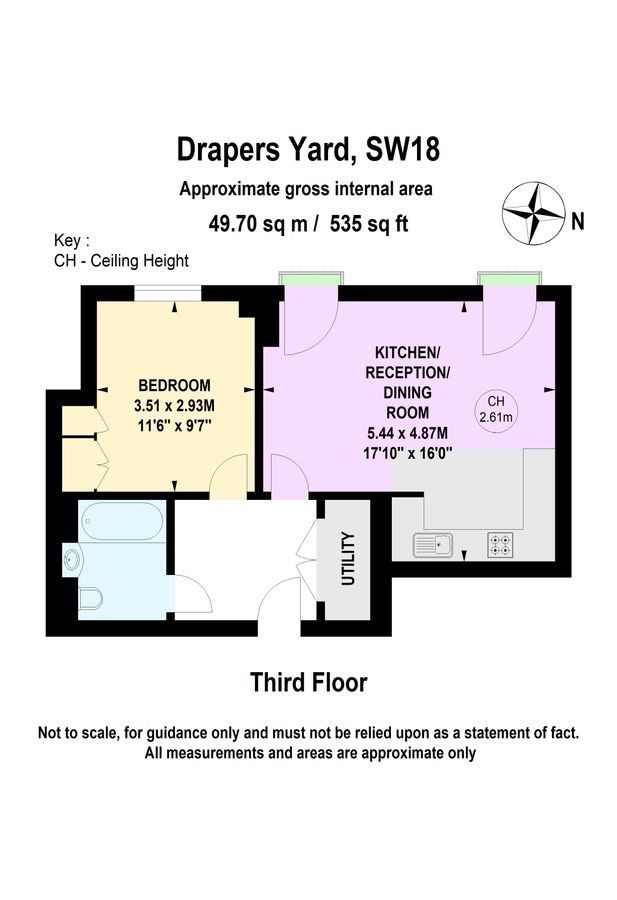 Квартира в Лондоне, Великобритания, 50 м² - фото 17