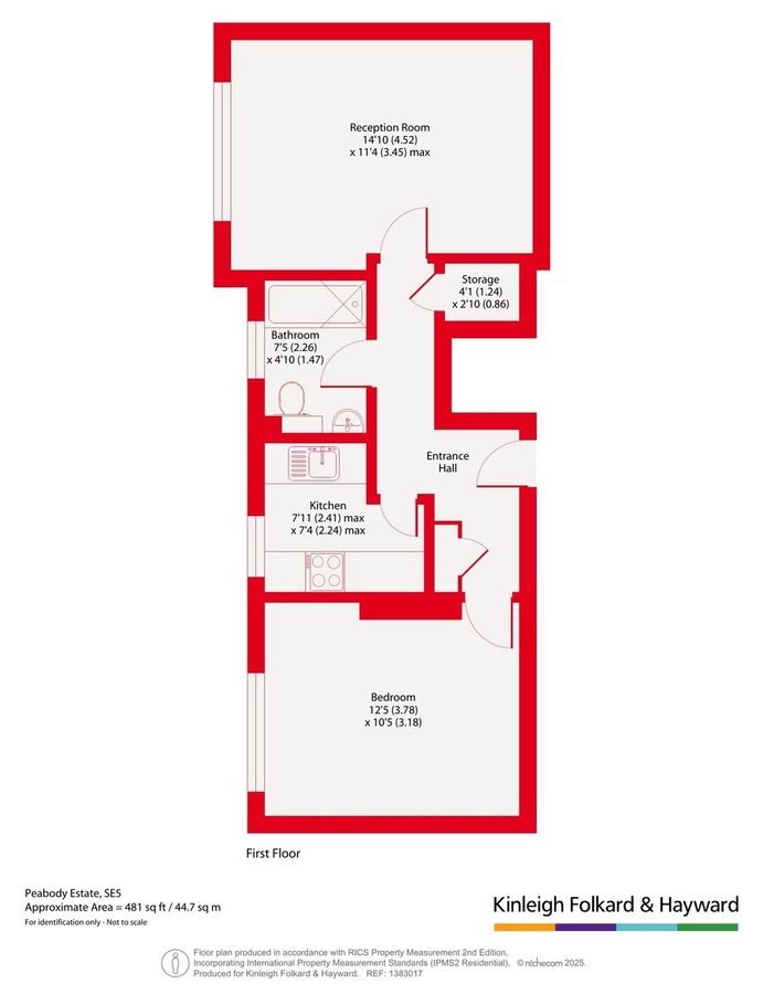 Квартира в Лондоне, Великобритания, 45 м² - фото 17
