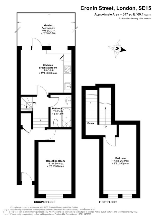 Квартира в Лондоне, Великобритания, 60 м² - фото 19