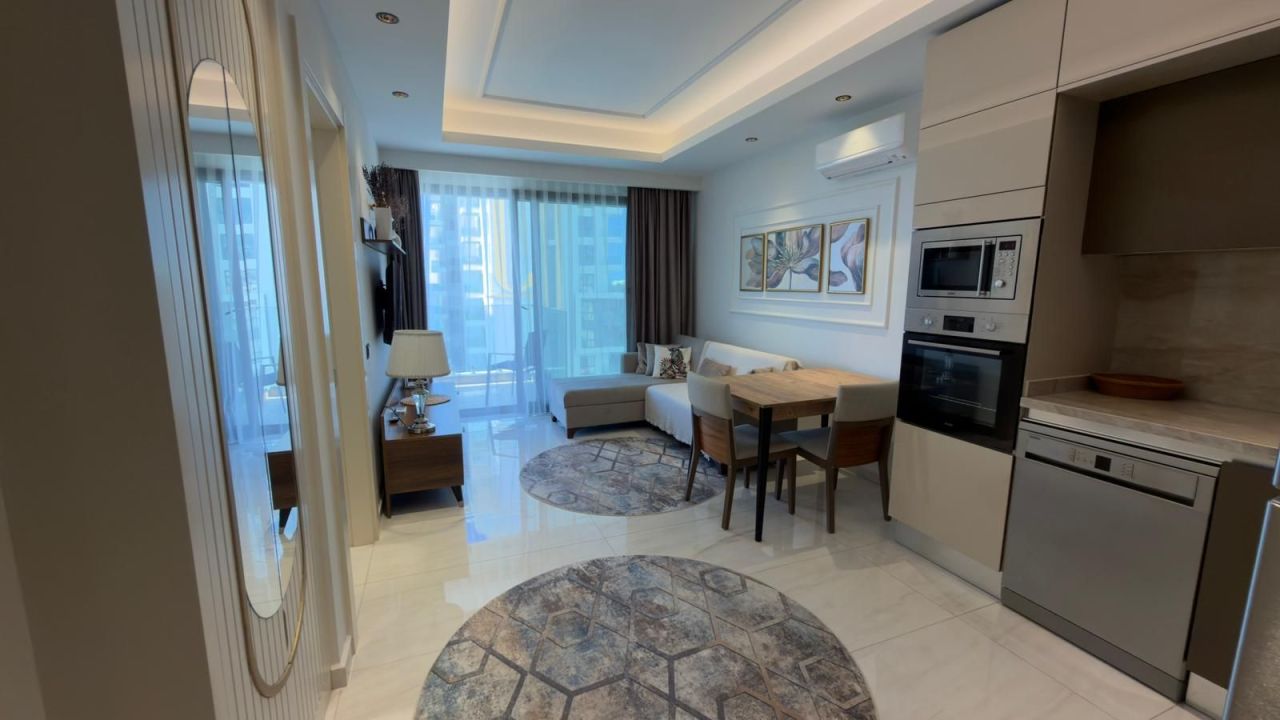 Апартаменты в Алании, Турция, 55 м² - фото 8