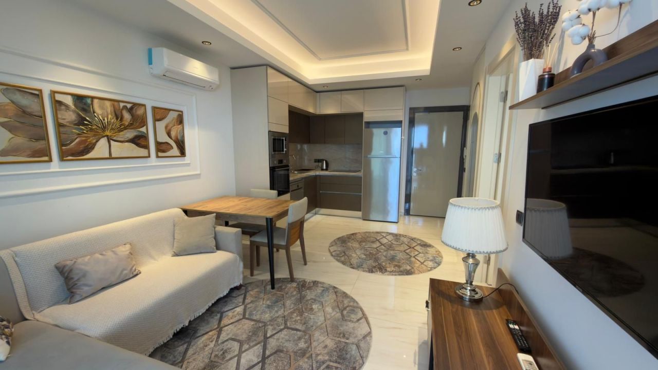 Апартаменты в Алании, Турция, 55 м² - фото 9