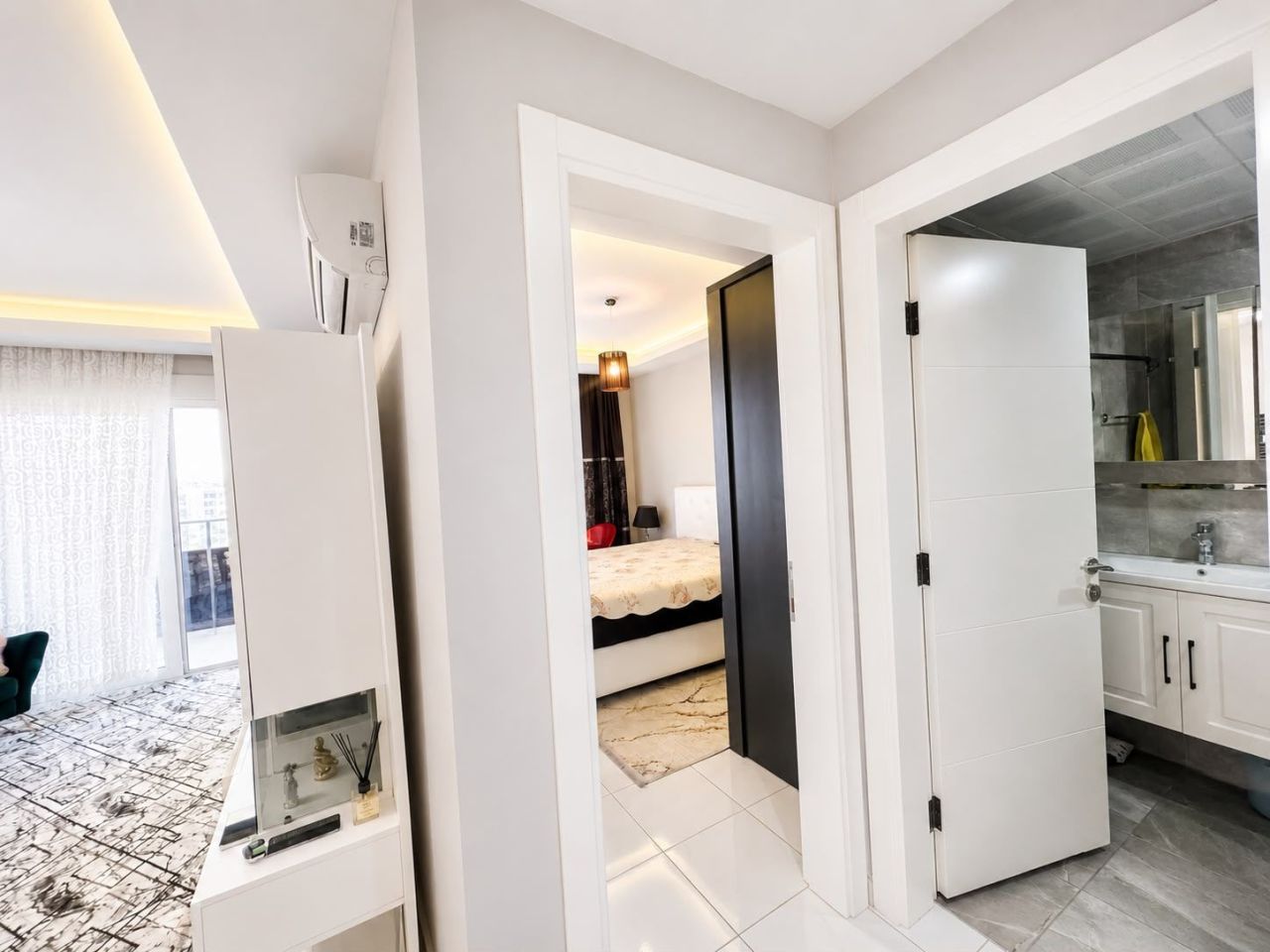 Апартаменты в Алании, Турция, 55 м² - фото 9