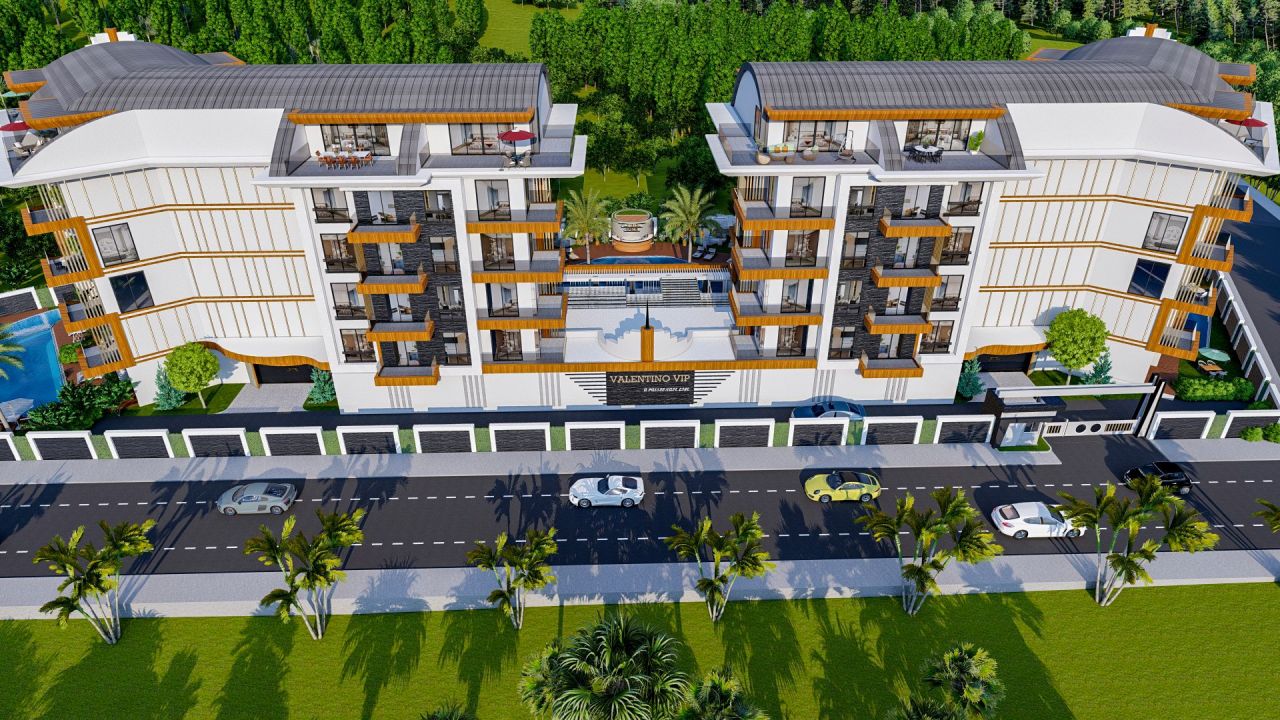 Апартаменты в Алании, Турция, 45 м² - фото 10