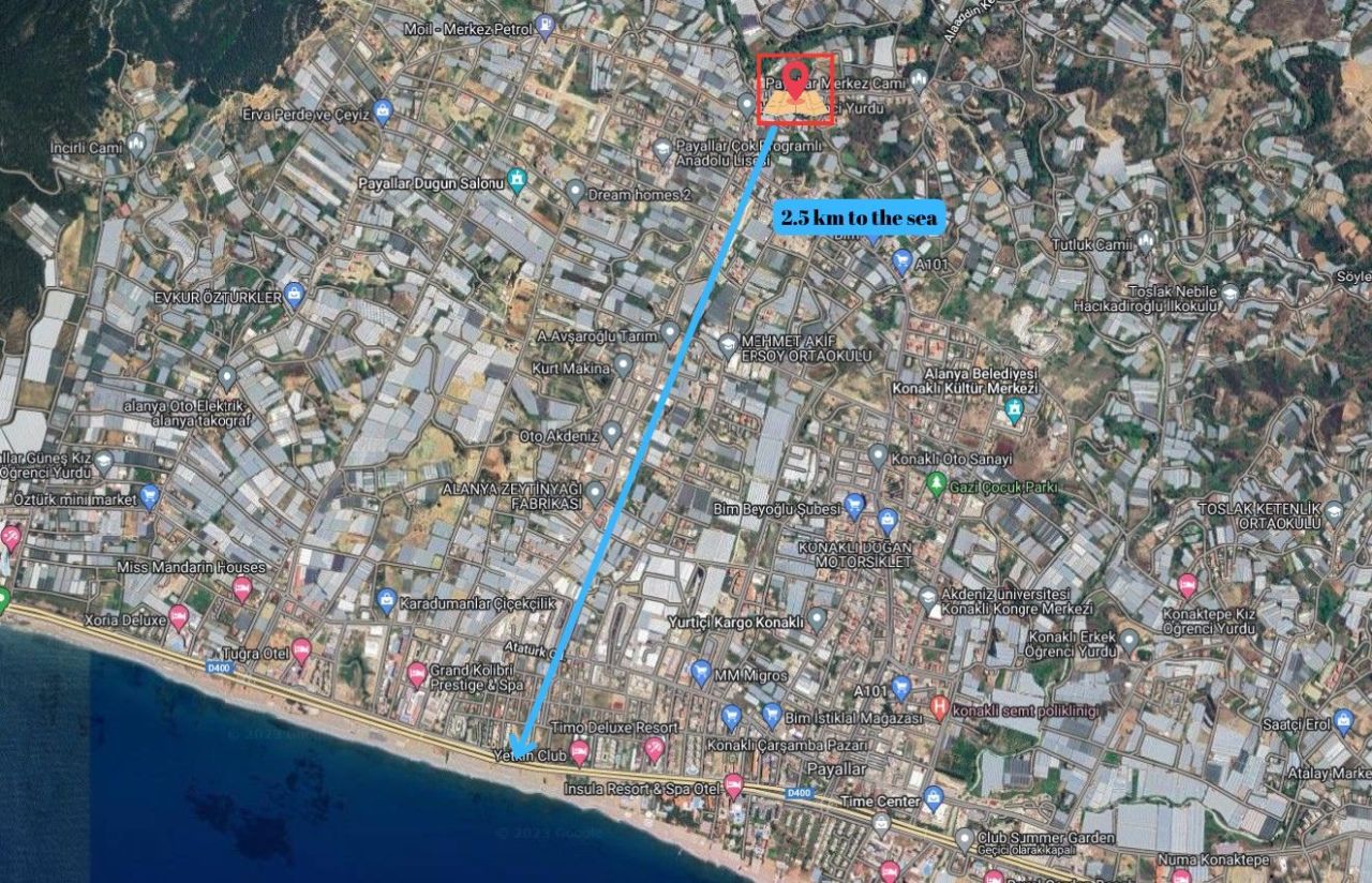 Апартаменты в Алании, Турция, 55 м² - фото 10