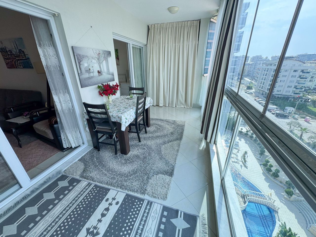 Апартаменты в Алании, Турция, 65 м² - фото 10