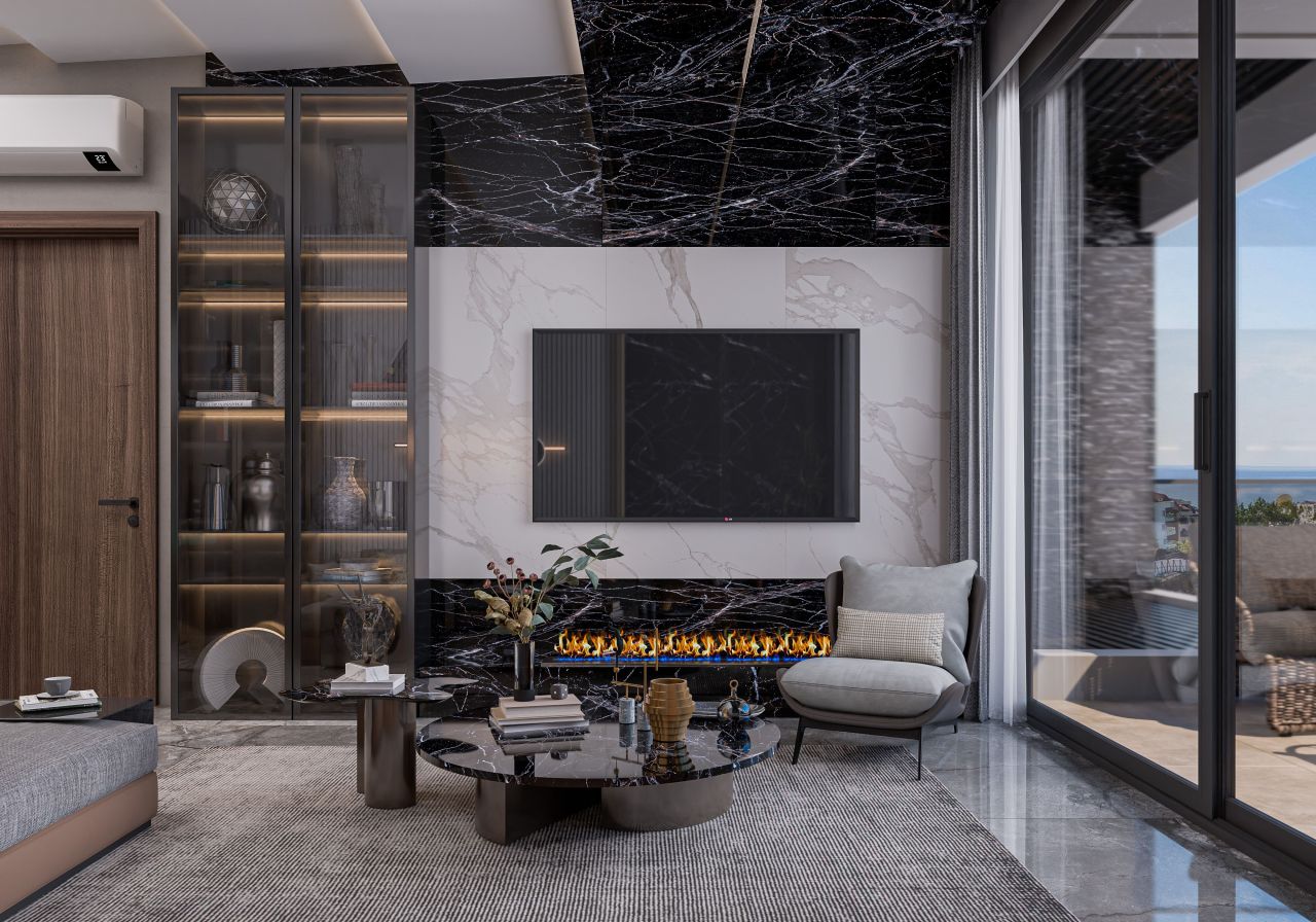 Апартаменты в Алании, Турция, 80 м² - фото 11