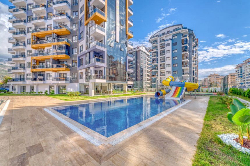 Апартаменты в Алании, Турция, 55 м² - фото 11