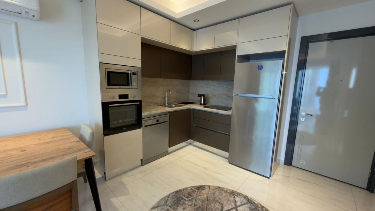 Апартаменты в Алании, Турция, 55 м² - фото 11