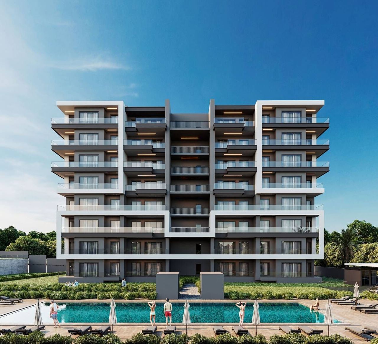 Апартаменты в Анталии, Турция, 50 м² - фото 11