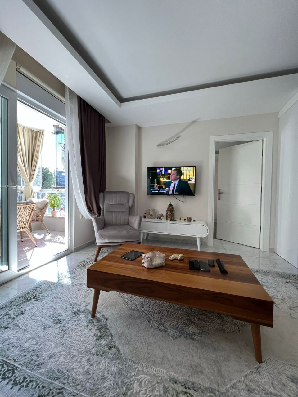 Апартаменты в Алании, Турция, 55 м² - фото 11