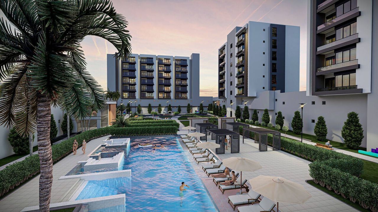 Апартаменты в Анталии, Турция, 95 м² - фото 12