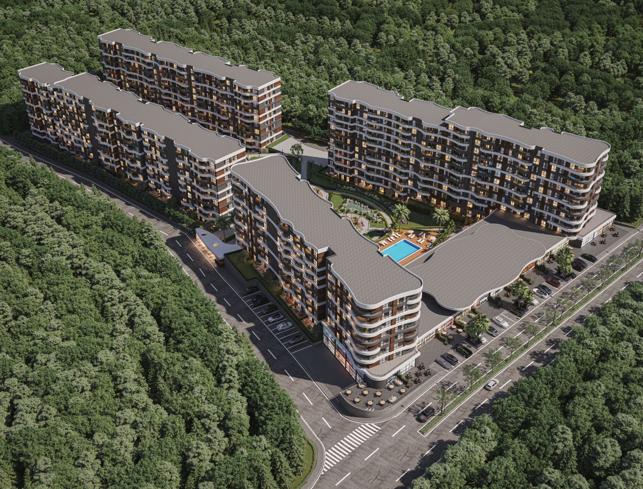 Апартаменты в Пендике, Турция, 45 м² - фото 12