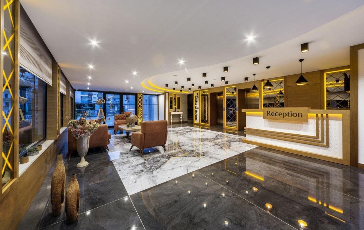 Апартаменты в Алании, Турция, 60 м² - фото 12