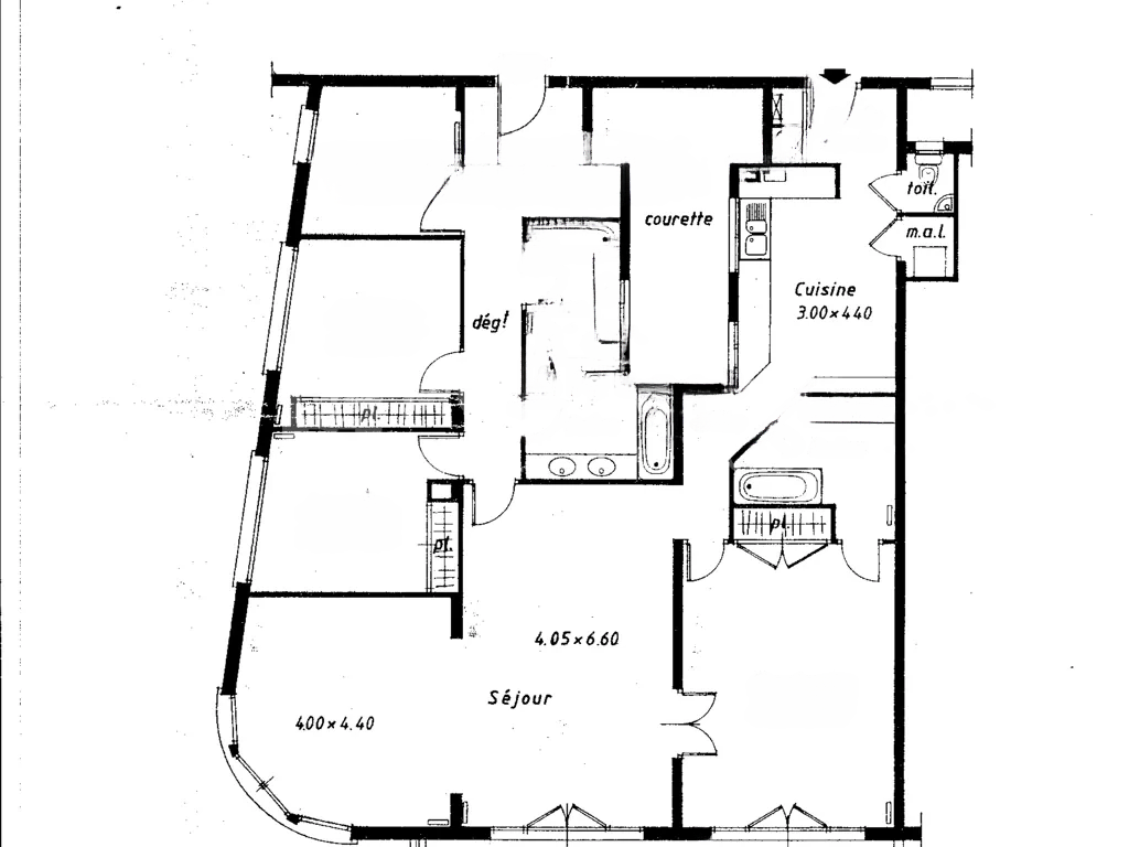 Квартира в Сен-Романе, Монако, 210 м² - фото 1